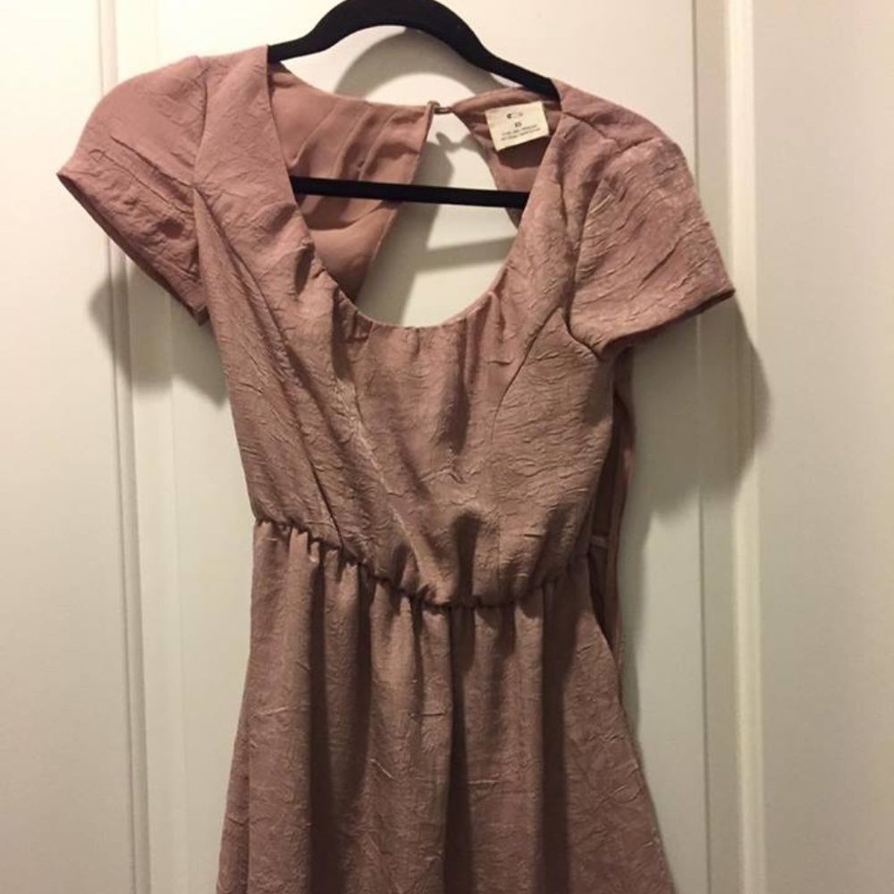 Dusty pink dress